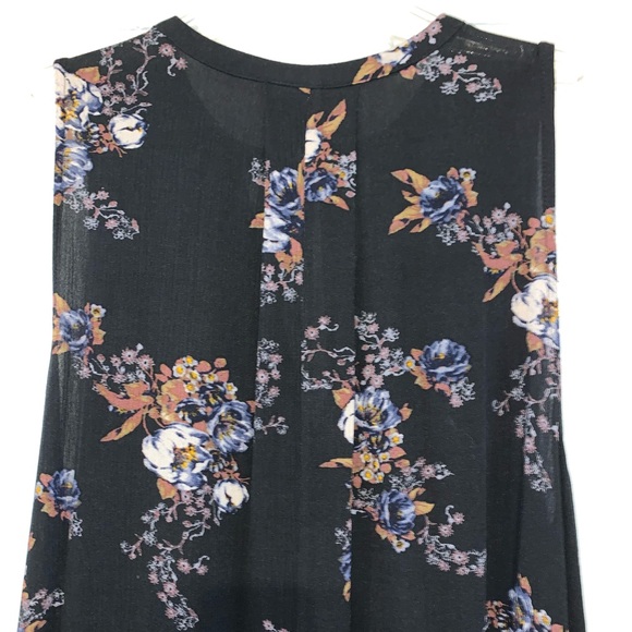 Free People Black Tree Swing Tunic Dress - Picture 14 of 16